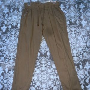 Khaki Joggers for school